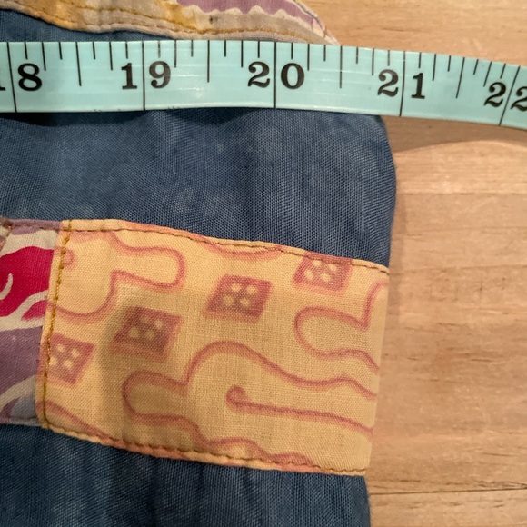 Nativewear Designs VTG Patchwork Vest Tribal Southwestern Native Boho M - Picture 6 of 7